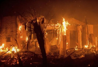 南加州大火肆虐 圣地亚哥进入紧急状态