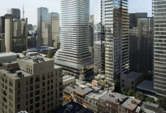 多伦多央街要盖起64层楼高的公寓