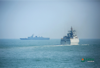 台媒：台军舰长期与解放军海峡对峙