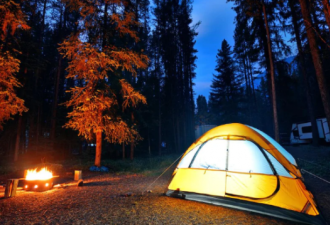 野外露营对健康大有好处 可减压延长寿命