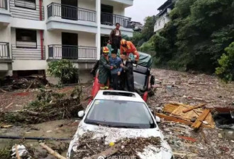 汶川灾害致8人遇难23人失联 不愿见灾难又受灾