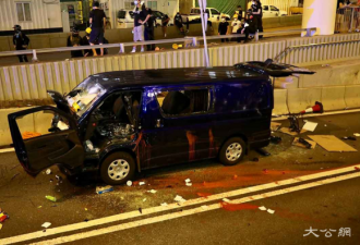 香港遭围殴司机：修车要花50万 一度想死