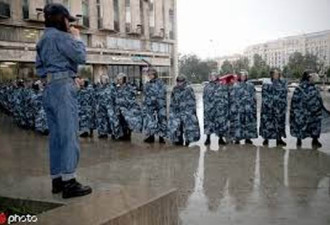 时隔一周再度非法集会 莫斯科警方拘留600人