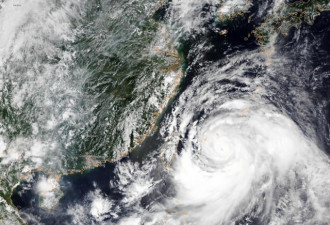 图集：中国遭遇强度史上罕见台风 651万人受灾