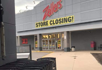 全加拿大最后两家Zellers宣布关门停业