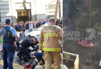 悉尼爆发随机捅人事件!凶手喊真主至上华人受伤