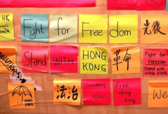 香港抗议蔓延至海外校园 陆生坚决维护祖国统一