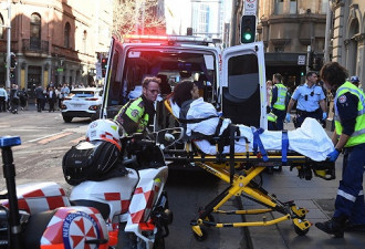 悉尼市中心发生持刀袭击事件 一名中国公民受伤