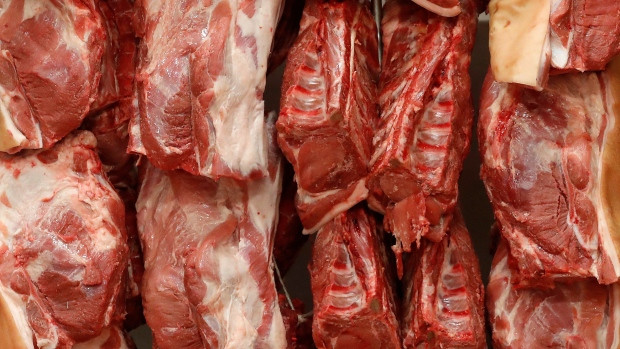 Slabs of veal were left overnight in a refrigerated truck in a commercial parking lot near Signet Drive and Fenmar Drive. Police are on the lookout for the trailer and its contents.