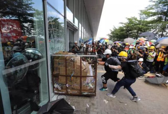 媒体：香港年轻人 西方国家的游行示威是这样的