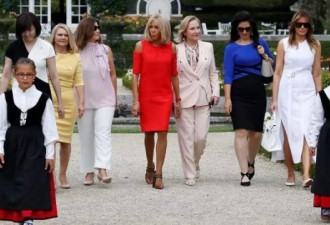 法国第一夫人惊艳G7峰会，却遭巴西总统嘲笑