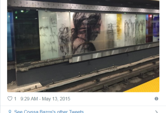 这是什么艺术? Union地铁站充满各种骇人画作