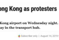 澳女香港机场被困3天！精神崩溃 错过丈夫葬礼