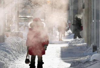 安省-50℃多伦多-30℃，今晚明晨真要冻哭了！
