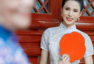 从第一美女到被渣男甩，她的旗袍照惊艳全网