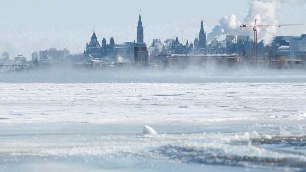Ottawa is currently the coldest capital city in the world, with temperatures reaching a low of –29 C overnight.