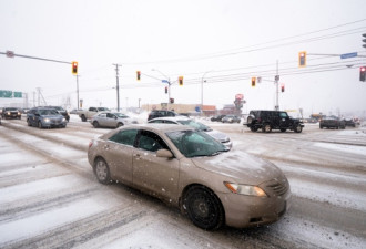 冬季风暴肆虐 加拿大东部海洋三省十万户停电