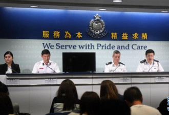 香港警方拘捕多名涉参与近期暴力犯罪活动人员