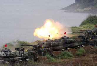 台湾当局称有足够军力在滩岸消灭解放军