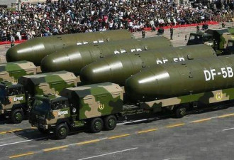 中国3款多弹头洲际导弹开始服役