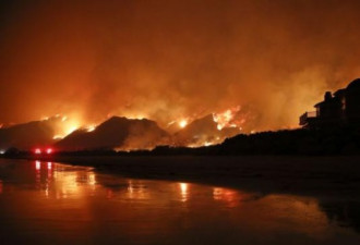 托马斯大火已成1932年以来加州最大野火