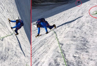 法国政客登山照被指是趴地摆拍，引发网友嘲讽