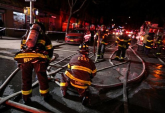 纽约公寓夺命恶火 竟是3岁童玩炉火酿祸