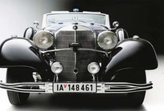 希特勒阅兵车将被公开拍卖 估价达700万美元