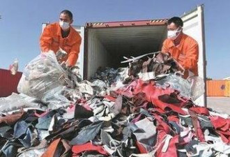 中国实施洋垃圾禁令 英媒：英国如今垃圾成山