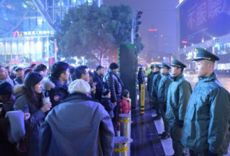 除夕元旦 上海出动4000武警站岗维安