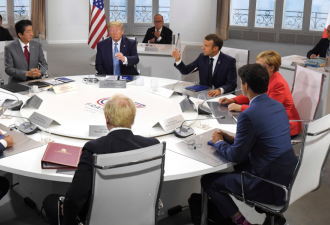 因俄罗斯重返G7问题 峰会现场发生争执