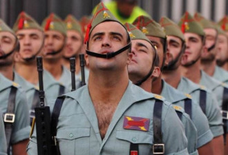 西班牙兵团过胖 军方:减肥自愿 超重不许阅兵