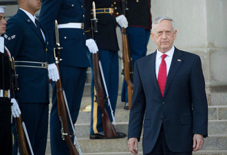 美国防部长将于2018年春访华 系2014年来首次