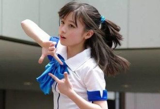 日本13岁混血美女爆红,被网友称作真人版萝莉！