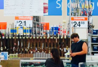 一周两店24人被枪杀，沃尔玛：不卖手枪了
