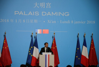马克龙“骏马外交”亲近中国 英媒吃醋了