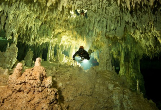 发现最大水下洞穴 距今1万年约有347公里长