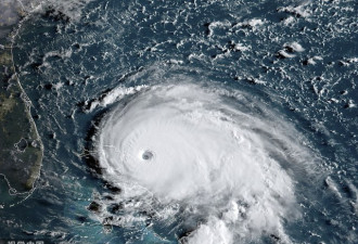 追平大西洋最强记录，5级飓风多里安逼近美国