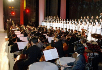 朝鲜国家级乐团台前幕后画面首次公开