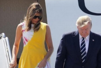 G7峰会：美国第一夫人的连衣裙亮眼