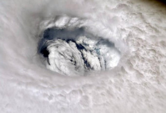 看看从太空拍摄的怪兽级飓风多里安