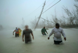 飓风Dorian带来灾难性破坏 杜鲁多：先捐50万