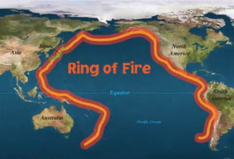加州半天两起地震 专家指有关太平洋“火圈”