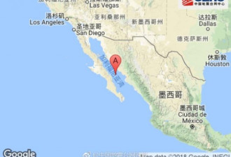 快讯：加利福尼亚湾发生6.3级地震