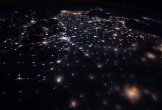 国际空间站实拍中国夜景：这画面不看后悔！