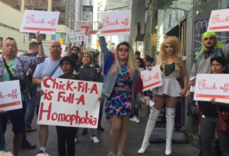 最火炸鸡店多伦多开业 因公开反对同性恋被砸场