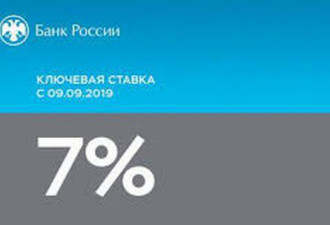 俄罗斯央行降息25个基点至7% 符合市场预期