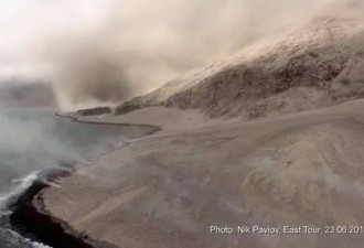 航员太空拍摄火山爆发 仿佛轰开地狱之门