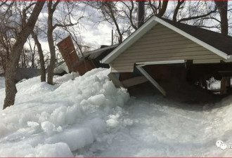 加拿大“冰啸”太恐怖：15分钟吞噬12房屋