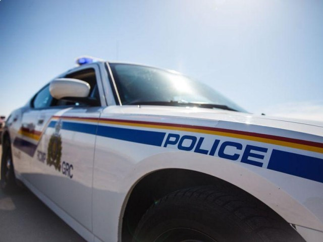 An RCMP vehicle.